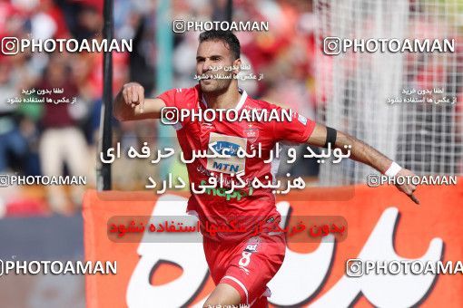 1397452, Tehran, , لیگ برتر فوتبال ایران، Persian Gulf Cup، Week 23، Second Leg، Persepolis 1 v 0 Esteghlal on 2019/03/30 at Azadi Stadium