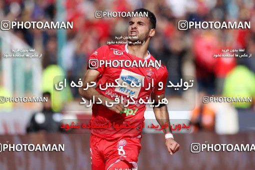 1397511, Tehran, , لیگ برتر فوتبال ایران، Persian Gulf Cup، Week 23، Second Leg، Persepolis 1 v 0 Esteghlal on 2019/03/30 at Azadi Stadium