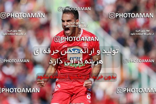 1397446, Tehran, , لیگ برتر فوتبال ایران، Persian Gulf Cup، Week 23، Second Leg، Persepolis 1 v 0 Esteghlal on 2019/03/30 at Azadi Stadium
