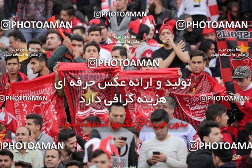 1397522, Tehran, , لیگ برتر فوتبال ایران، Persian Gulf Cup، Week 23، Second Leg، Persepolis 1 v 0 Esteghlal on 2019/03/30 at Azadi Stadium