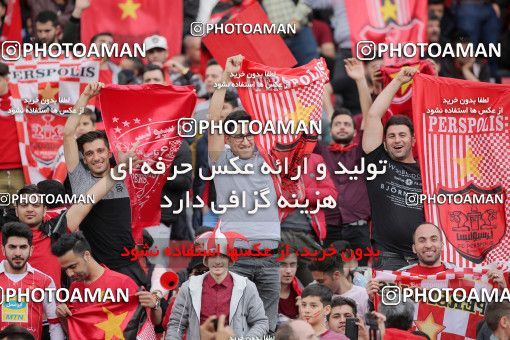 1397570, Tehran, , لیگ برتر فوتبال ایران، Persian Gulf Cup، Week 23، Second Leg، Persepolis 1 v 0 Esteghlal on 2019/03/30 at Azadi Stadium