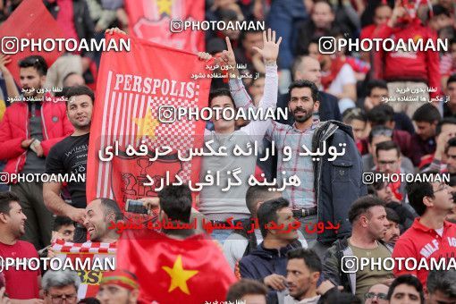 1397498, Tehran, , لیگ برتر فوتبال ایران، Persian Gulf Cup، Week 23، Second Leg، Persepolis 1 v 0 Esteghlal on 2019/03/30 at Azadi Stadium