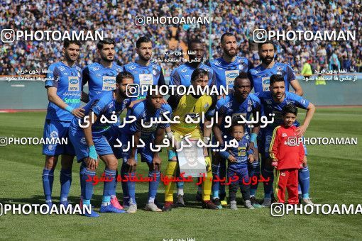 1397500, Tehran, , لیگ برتر فوتبال ایران، Persian Gulf Cup، Week 23، Second Leg، Persepolis 1 v 0 Esteghlal on 2019/03/30 at Azadi Stadium