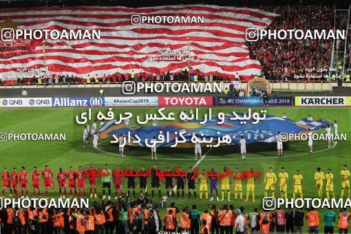 1405167, Tehran, Iran, AFC Champions League 2018, Semi-Finals, Turning Play, Persepolis 1 v 1 Al Sadd SC on 2018/10/23 at Azadi Stadium