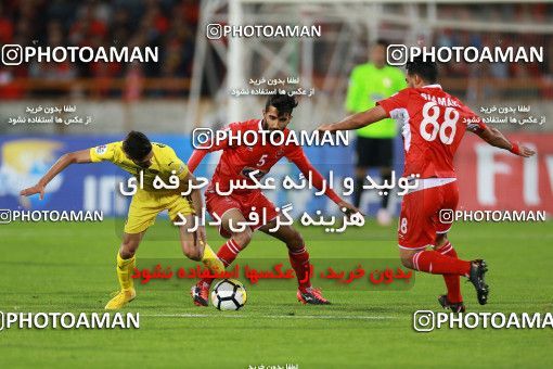 1394945, Tehran, Iran, AFC Champions League 2018, Semi-Finals, Turning Play, Persepolis 1 v 1 Al Sadd SC on 2018/10/23 at Azadi Stadium