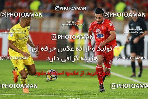 1394940, Tehran, Iran, AFC Champions League 2018, Semi-Finals, Turning Play, Persepolis 1 v 1 Al Sadd SC on 2018/10/23 at Azadi Stadium
