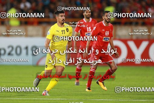 1395066, Tehran, Iran, AFC Champions League 2018, Semi-Finals, Turning Play, Persepolis 1 v 1 Al Sadd SC on 2018/10/23 at Azadi Stadium