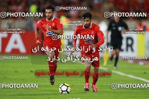 1395024, Tehran, Iran, AFC Champions League 2018, Semi-Finals, Turning Play, Persepolis 1 v 1 Al Sadd SC on 2018/10/23 at Azadi Stadium
