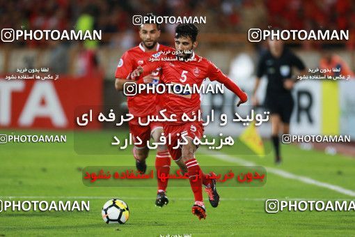 1395120, Tehran, Iran, AFC Champions League 2018, Semi-Finals, Turning Play, Persepolis 1 v 1 Al Sadd SC on 2018/10/23 at Azadi Stadium