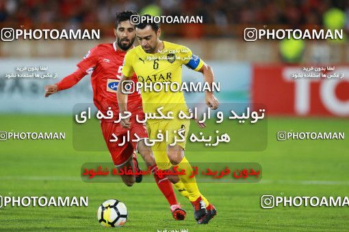 1395087, Tehran, Iran, AFC Champions League 2018, Semi-Finals, Turning Play, Persepolis 1 v 1 Al Sadd SC on 2018/10/23 at Azadi Stadium