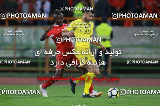 1394998, Tehran, Iran, AFC Champions League 2018, Semi-Finals, Turning Play, Persepolis 1 v 1 Al Sadd SC on 2018/10/23 at Azadi Stadium