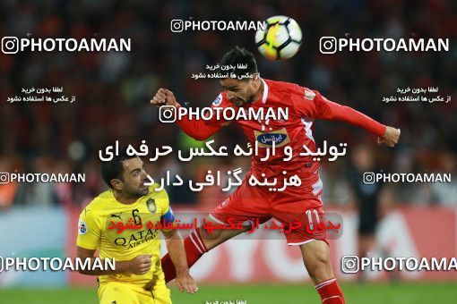 1394962, Tehran, Iran, AFC Champions League 2018, Semi-Finals, Turning Play, Persepolis 1 v 1 Al Sadd SC on 2018/10/23 at Azadi Stadium