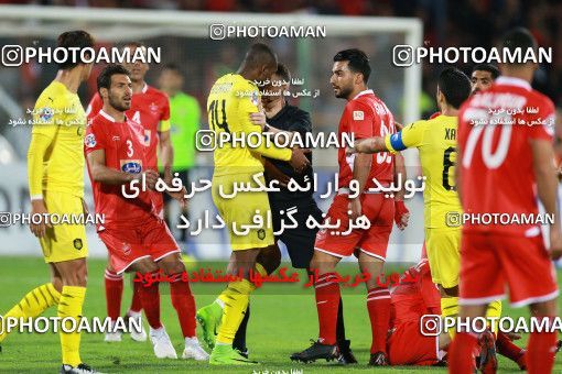 1395058, Tehran, Iran, AFC Champions League 2018, Semi-Finals, Turning Play, Persepolis 1 v 1 Al Sadd SC on 2018/10/23 at Azadi Stadium