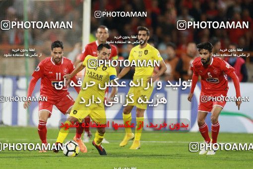 1395138, Tehran, Iran, AFC Champions League 2018, Semi-Finals, Turning Play, Persepolis 1 v 1 Al Sadd SC on 2018/10/23 at Azadi Stadium