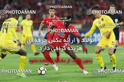 1532624, Tehran, Iran, AFC Champions League 2018, Semi-Finals, Turning Play, Persepolis 1 v 1 Al Sadd SC on 2018/10/23 at Azadi Stadium
