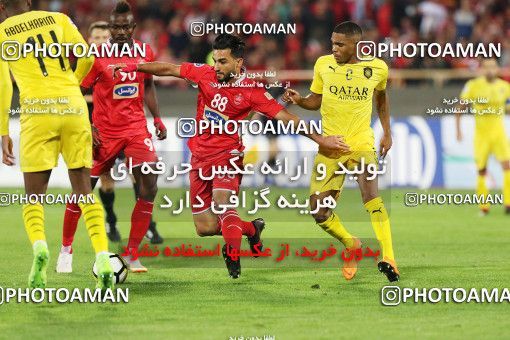1532684, Tehran, Iran, AFC Champions League 2018, Semi-Finals, Turning Play, Persepolis 1 v 1 Al Sadd SC on 2018/10/23 at Azadi Stadium