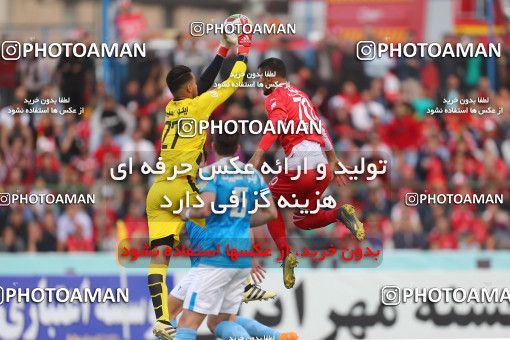 1443842, Tehran,Shahr Qods, , لیگ برتر فوتبال ایران، Persian Gulf Cup، Week 24، Second Leg، Paykan 0 v 2 Persepolis on 2019/04/04 at Shahr-e Qods Stadium