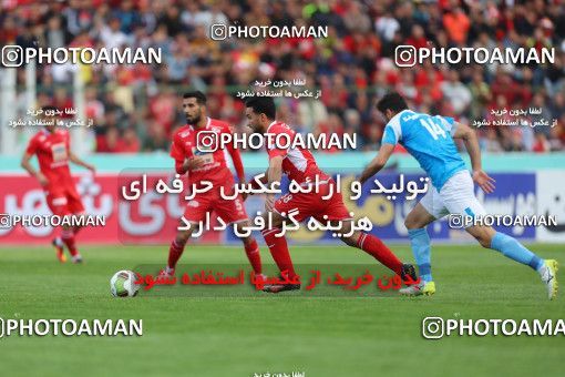 1443822, Tehran,Shahr Qods, , لیگ برتر فوتبال ایران، Persian Gulf Cup، Week 24، Second Leg، Paykan 0 v 2 Persepolis on 2019/04/04 at Shahr-e Qods Stadium
