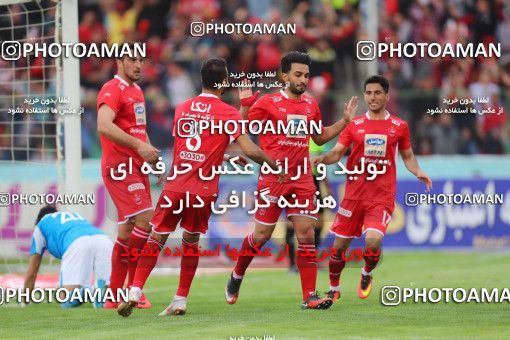 1443863, Tehran,Shahr Qods, , لیگ برتر فوتبال ایران، Persian Gulf Cup، Week 24، Second Leg، Paykan 0 v 2 Persepolis on 2019/04/04 at Shahr-e Qods Stadium