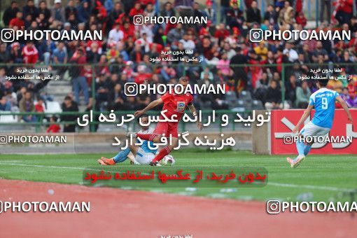 1443861, Tehran,Shahr Qods, , لیگ برتر فوتبال ایران، Persian Gulf Cup، Week 24، Second Leg، Paykan 0 v 2 Persepolis on 2019/04/04 at Shahr-e Qods Stadium