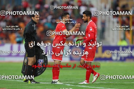 1443932, Tehran,Shahr Qods, , لیگ برتر فوتبال ایران، Persian Gulf Cup، Week 24، Second Leg، Paykan 0 v 2 Persepolis on 2019/04/04 at Shahr-e Qods Stadium