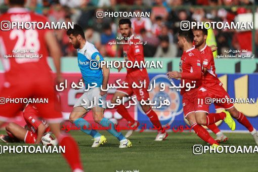 1396579, Tehran,Shahr Qods, , لیگ برتر فوتبال ایران، Persian Gulf Cup، Week 24، Second Leg، Paykan 0 v 2 Persepolis on 2019/04/04 at Shahr-e Qods Stadium