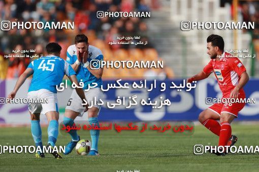 1396511, Tehran,Shahr Qods, , لیگ برتر فوتبال ایران، Persian Gulf Cup، Week 24، Second Leg، Paykan 0 v 2 Persepolis on 2019/04/04 at Shahr-e Qods Stadium