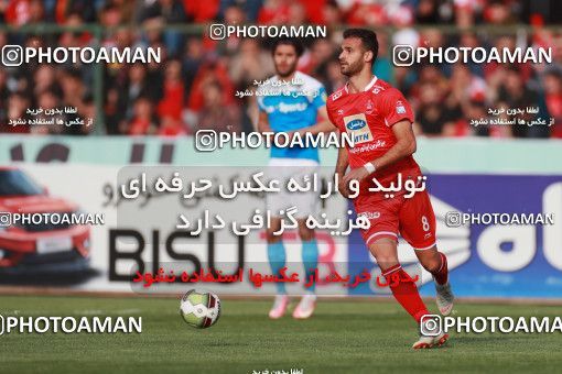 1396548, Tehran,Shahr Qods, , لیگ برتر فوتبال ایران، Persian Gulf Cup، Week 24، Second Leg، Paykan 0 v 2 Persepolis on 2019/04/04 at Shahr-e Qods Stadium
