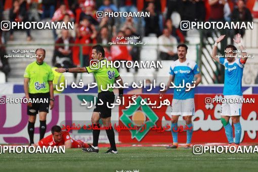 1396555, Tehran,Shahr Qods, , لیگ برتر فوتبال ایران، Persian Gulf Cup، Week 24، Second Leg، Paykan 0 v 2 Persepolis on 2019/04/04 at Shahr-e Qods Stadium
