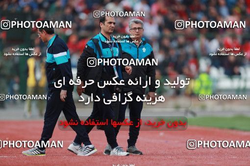 1396799, Tehran,Shahr Qods, , لیگ برتر فوتبال ایران، Persian Gulf Cup، Week 24، Second Leg، Paykan 0 v 2 Persepolis on 2019/04/04 at Shahr-e Qods Stadium