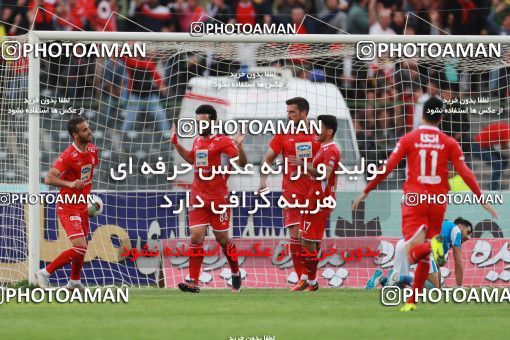 1396856, Tehran,Shahr Qods, , لیگ برتر فوتبال ایران، Persian Gulf Cup، Week 24، Second Leg، Paykan 0 v 2 Persepolis on 2019/04/04 at Shahr-e Qods Stadium