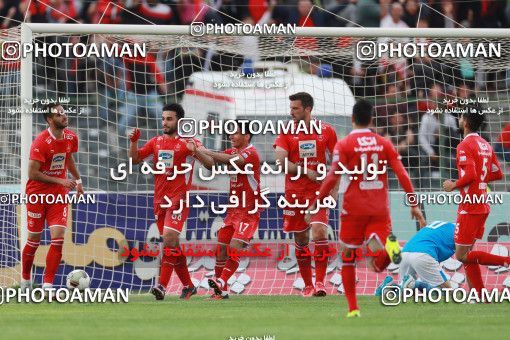 1396756, Tehran,Shahr Qods, , لیگ برتر فوتبال ایران، Persian Gulf Cup، Week 24، Second Leg، Paykan 0 v 2 Persepolis on 2019/04/04 at Shahr-e Qods Stadium