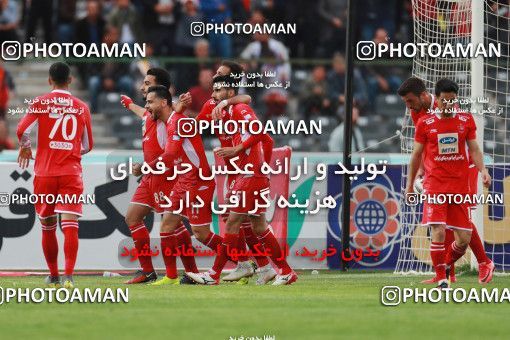 1396918, Tehran,Shahr Qods, , لیگ برتر فوتبال ایران، Persian Gulf Cup، Week 24، Second Leg، Paykan 0 v 2 Persepolis on 2019/04/04 at Shahr-e Qods Stadium