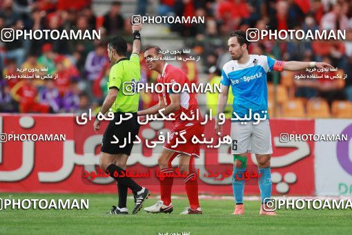 1396837, Tehran,Shahr Qods, , لیگ برتر فوتبال ایران، Persian Gulf Cup، Week 24، Second Leg، Paykan 0 v 2 Persepolis on 2019/04/04 at Shahr-e Qods Stadium