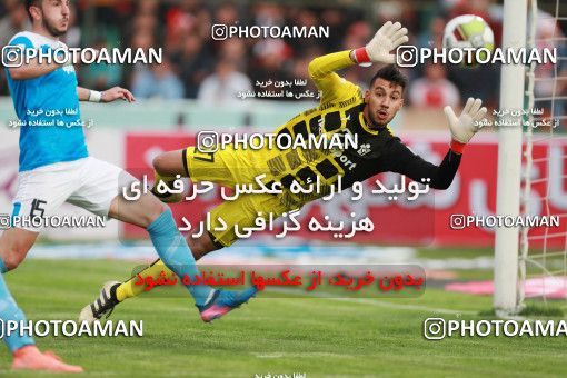 1396867, Tehran,Shahr Qods, , لیگ برتر فوتبال ایران، Persian Gulf Cup، Week 24، Second Leg، Paykan 0 v 2 Persepolis on 2019/04/04 at Shahr-e Qods Stadium