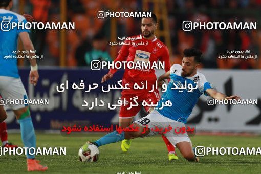 1396939, Tehran,Shahr Qods, , لیگ برتر فوتبال ایران، Persian Gulf Cup، Week 24، Second Leg، Paykan 0 v 2 Persepolis on 2019/04/04 at Shahr-e Qods Stadium
