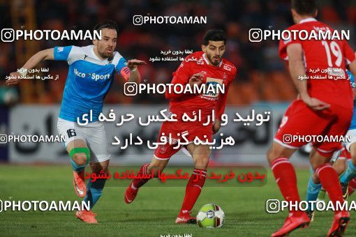 1396922, Tehran,Shahr Qods, , لیگ برتر فوتبال ایران، Persian Gulf Cup، Week 24، Second Leg، Paykan 0 v 2 Persepolis on 2019/04/04 at Shahr-e Qods Stadium