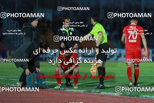 1396807, لیگ برتر فوتبال ایران، Persian Gulf Cup، Week 24، Second Leg، 2019/04/04، Tehran,Shahr Qods، Shahr-e Qods Stadium، Paykan 0 - 2 Persepolis