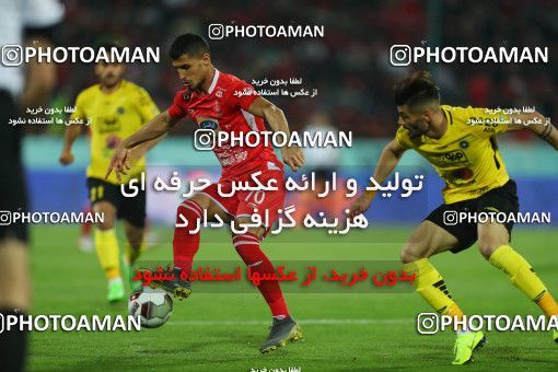 1447980, Tehran, , لیگ برتر فوتبال ایران، Persian Gulf Cup، Week 27، Second Leg، Persepolis 0 v 0 Sepahan on 2019/04/26 at Azadi Stadium