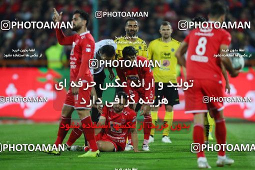 1447964, Tehran, , لیگ برتر فوتبال ایران، Persian Gulf Cup، Week 27، Second Leg، Persepolis 0 v 0 Sepahan on 2019/04/26 at Azadi Stadium