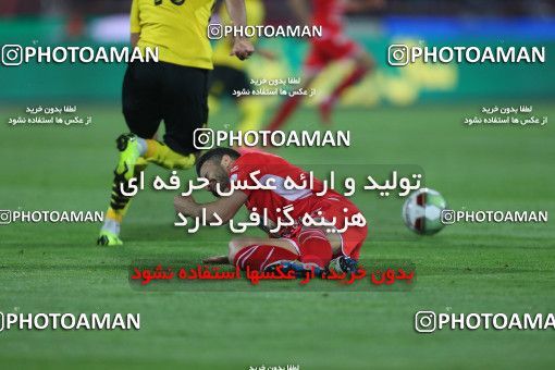1447956, Tehran, , لیگ برتر فوتبال ایران، Persian Gulf Cup، Week 27، Second Leg، Persepolis 0 v 0 Sepahan on 2019/04/26 at Azadi Stadium