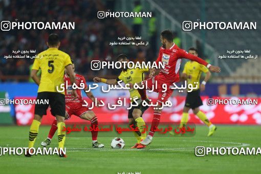 1448006, Tehran, , لیگ برتر فوتبال ایران، Persian Gulf Cup، Week 27، Second Leg، Persepolis 0 v 0 Sepahan on 2019/04/26 at Azadi Stadium