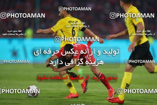 1448007, Tehran, , لیگ برتر فوتبال ایران، Persian Gulf Cup، Week 27، Second Leg، Persepolis 0 v 0 Sepahan on 2019/04/26 at Azadi Stadium