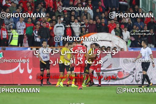 1447955, Tehran, , لیگ برتر فوتبال ایران، Persian Gulf Cup، Week 27، Second Leg، Persepolis 0 v 0 Sepahan on 2019/04/26 at Azadi Stadium