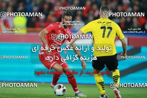 1398816, Tehran, , لیگ برتر فوتبال ایران، Persian Gulf Cup، Week 27، Second Leg، Persepolis 0 v 0 Sepahan on 2019/04/26 at Azadi Stadium