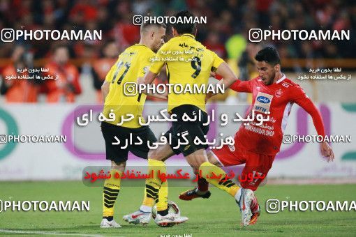 1398645, Tehran, , لیگ برتر فوتبال ایران، Persian Gulf Cup، Week 27، Second Leg، Persepolis 0 v 0 Sepahan on 2019/04/26 at Azadi Stadium