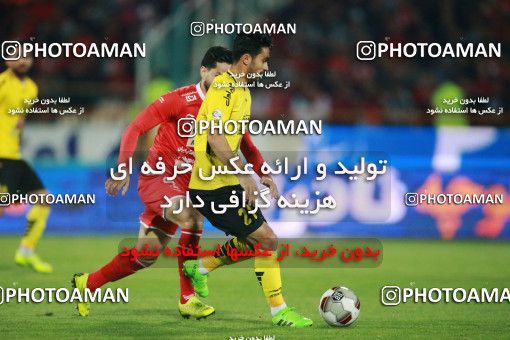 1398722, Tehran, , لیگ برتر فوتبال ایران، Persian Gulf Cup، Week 27، Second Leg، Persepolis 0 v 0 Sepahan on 2019/04/26 at Azadi Stadium