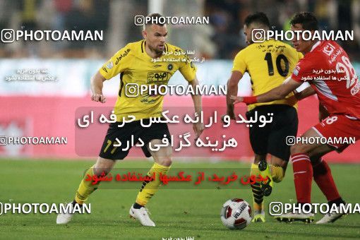 1398868, Tehran, , لیگ برتر فوتبال ایران، Persian Gulf Cup، Week 27، Second Leg، Persepolis 0 v 0 Sepahan on 2019/04/26 at Azadi Stadium