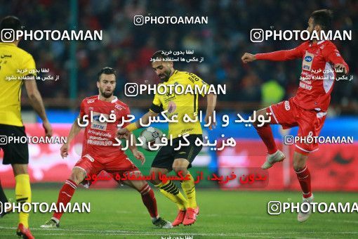 1398880, Tehran, , لیگ برتر فوتبال ایران، Persian Gulf Cup، Week 27، Second Leg، Persepolis 0 v 0 Sepahan on 2019/04/26 at Azadi Stadium