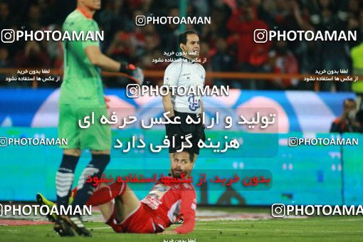 1398923, Tehran, , لیگ برتر فوتبال ایران، Persian Gulf Cup، Week 27، Second Leg، Persepolis 0 v 0 Sepahan on 2019/04/26 at Azadi Stadium
